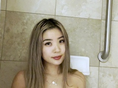 Curly Blonde Teen Records Solo Dildo Masturbation More at