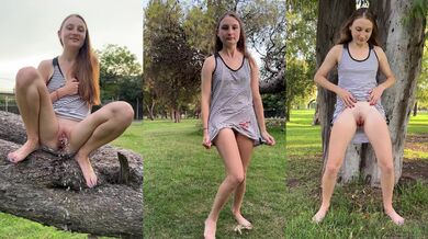 Walking and peeing in parks in Argentina