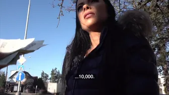 Super fit brunette gets her first photoshoot casting and fucks hard