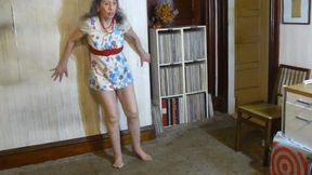 Freestyle dance on Baby Please Don't Go song