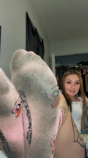 Sock message for a foot boy 🤪