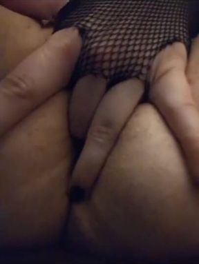 Chubby FTM Big Clit Fingered to Gushing Snapchat Ruin