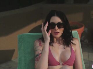 LUCIDFLIX The pool with Charlotte Sins