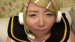 Asian Teen JOs in HD Cosplay Blowjob