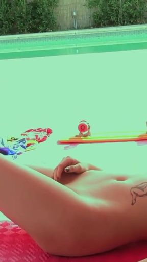Small titties and a wet oyster on a perfect blonde licked and fingered by her emo girlfriend   Clip 2
