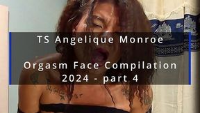 ts angelique monroe - orgasm face compilation