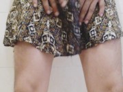 Morningstar cute sissy femboy and wet panties