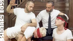 Clarkes Get Pounded Hardcore: Dildos Stuffed Deep — MissionaryBoys 18+