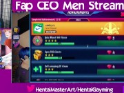 Floor Backdoor! Fap CEO Mens Stream #41 W/HentaiGayming