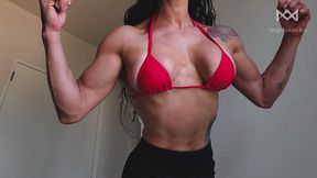 Sun-tanned Muscle Temptation