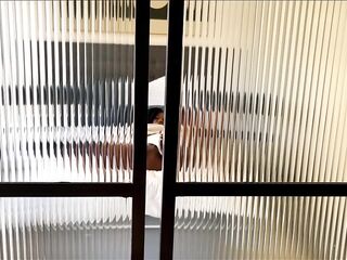 City Lights And Hidden Nights: Ebony MILF gets some white dong from her sugar daddy