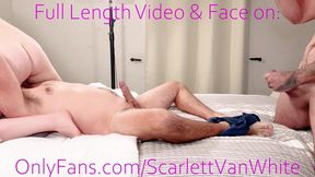 Scarlett VanWhite shares hubby & gets double creampied during breeding session