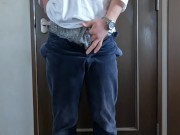 A Japanese man without a partner masturbates alone today.