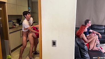 PART 3: I FUCK MY STEPMOM WHILE MY GIRLFRIEND AND STEPDAD WATCH TV
