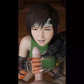 Final Fantasy vii Yuffie Kisaragi Handjob