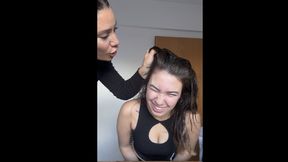 Hair Pulling and Humiliation by My Stepmom