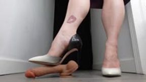 Ex GF Shows how she would Crush your Cock in your favorite Heels of hers MP4 1080