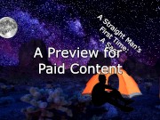 PREVIEW FOR PAID VIDEO – Straight man’s first gay experience. Buy at Onlyfans zetheroticaasmr