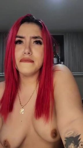 Me grabe justo cuando tenia un orgasmo!
