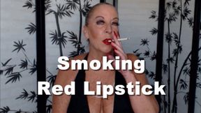 Smoking 120 Cigarette Red Lipstick XHD (MP4)