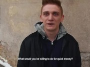 CZECH HUNTER 415 -  Redhead Dude Gets A Big Cash Offer To Get Drilled In The Ass