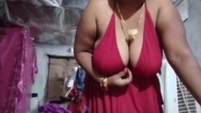 Desi Bangla Bhabhi Bigboobs Bouncing Puffy Nipples Massage Shaking for with Boyfriend