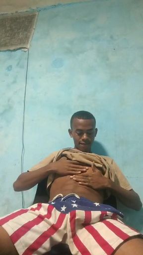 Wanking and Then Comes the Neighbor