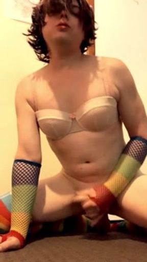 Femboys dildo buttfukk