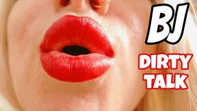 Red Lip Seduction! Slow Oral Tease