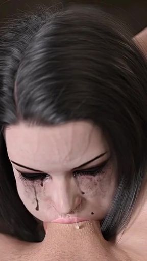 Spectacular moment from &quot;Lustful Wife Loves Big Cock, Sexy Lonely MILF Lets Him Cum All Over Her Mature Face - Shadows 01&quot;