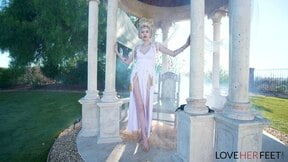 Goddess Kyaa Chimera Show Off  Her Sexy Feet