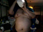 Milk shake chug