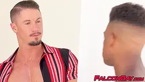 Muscular Guy Barebacking Black Tight Ass After Rimming