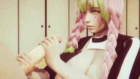 Mitsuri Kanroji from Demon Slayer – Big-Titted Teen Takes Hard 3D Anime Sex