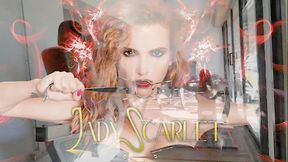 Lady Scarlet - Hard smelly and crushing training