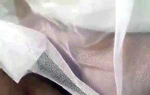 Amateur Japanese CD cream pie in public bathroom
