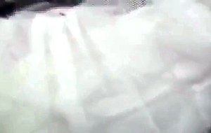 Amateur Japanese CD cream pie in public bathroom