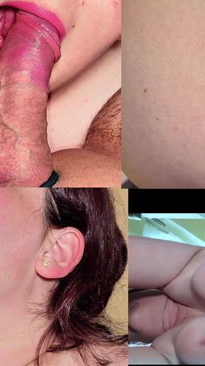 Goon to Premature Ejaculation Compilation! Split Screen