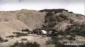 A Threesome in the Wild with Claudia Rossi and Lady Mai