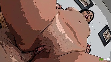 Sabrina Satz em anal no meu primeiro Pov