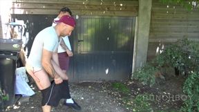 Amazing Real Straight Fucked Rax Outdoor