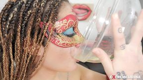 exl-232: young babe drinking and swallowing a lot of piss! + asshole gaping, squirting! extremelatina full scene exl-232
