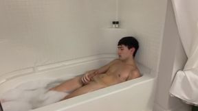 [abx][2][900] - College teen 18+ Step Bro Bath Jerk Off