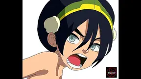 Toph Uncovers Hidden Passions in Sultry Avatar Hentai Fantasy