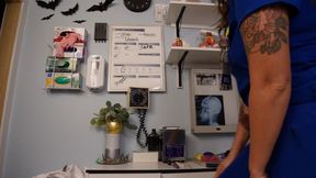 12 min POV Nurse Luna teases you that you have a small winkie but low and behold you are VERY well in doud