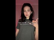 Trans girl licks her lips and dares you to answer 🫦