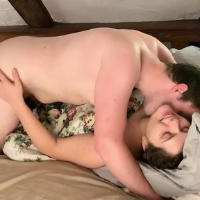 Intense Sex with sexy BBW wife - BJ and fucking with cumshot in pussy