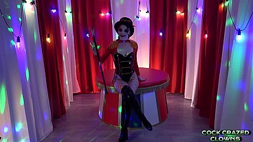 BONNIE ROSE MEETS THE PINK COCK CRAZED CLOWNS