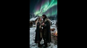 young blonde viking woman is fucked by the sons of ragnark without mercy- ai porn- porn in spanish- audio in spanish