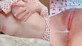 Woke up so horny… I couldn't resist and cum with a CREAMY SQUIRT
